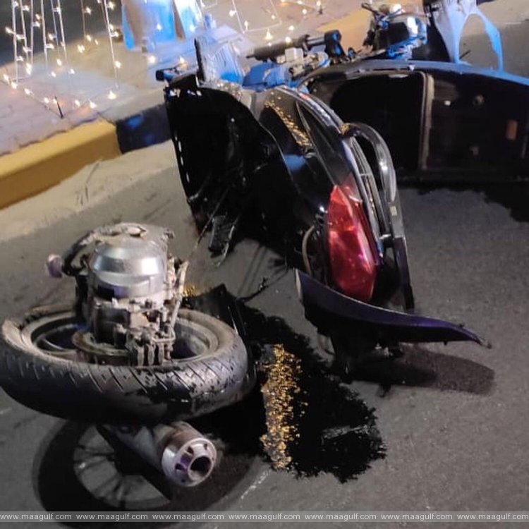 కారును ఢీకొట్టిన బైక్.. వ్యక్తి మృతి